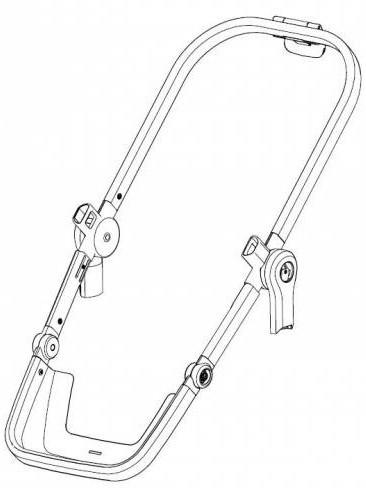 Каркас сидіння 54000 (Sleek Sibling Seat) (TH 54000)