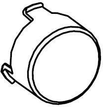 Кнопка фіксації люльки 54100 (Sleek Bassinet) (TH 54100)