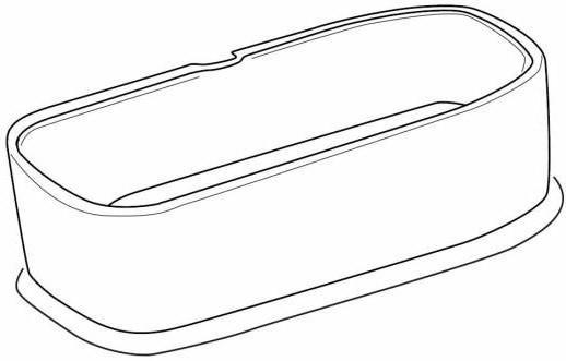 Підкладка люльки внутрішня 54116 (Sleek Bassinet) (TH 54116)