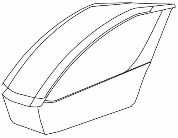 Кузов Cross 1 (Blue-Poseidon) 30191029 (Chariot Cross 1) (TH 30191029)