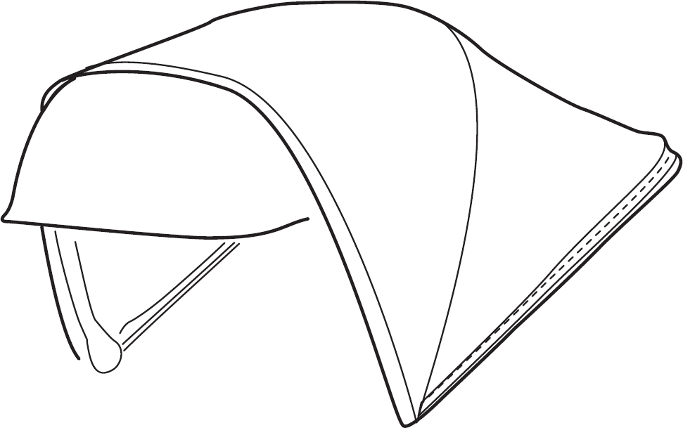 Козирок (Jet Black) 33510436 (Glide 2) (TH 33510436)