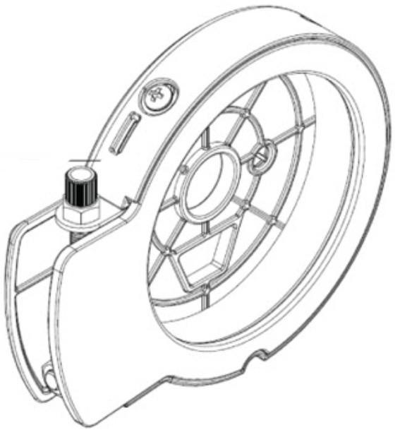 Гальмівний барабан правий 40105287 (Chariot Brake) (TH 40105287)