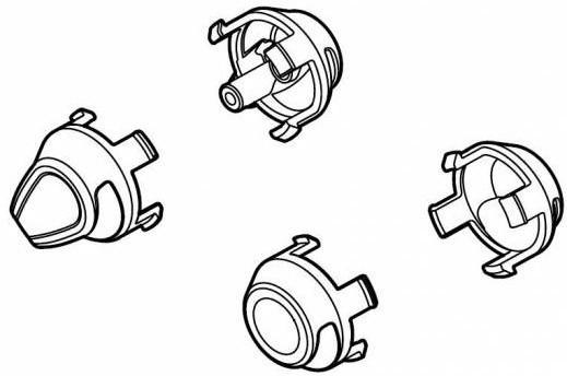 Заглушки шарнірів 40105309 (Chariot) (TH 40105309)