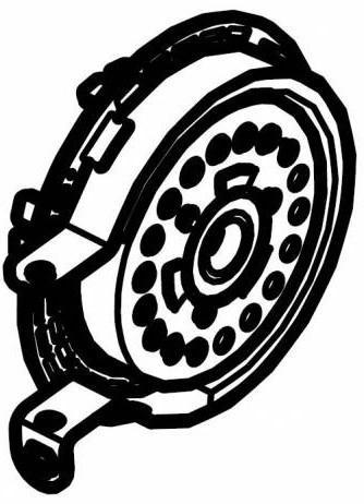 Гальмівна ступиця права 40191925 (Urban Glide 2, Glide 2) (TH 40191925)