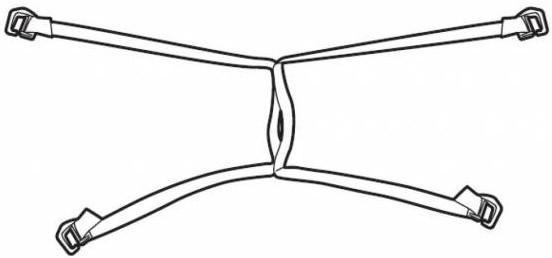 Ремінь для зберігання колеса 40292045 (Chariot Sport, Chariot Jogging Kit) (TH 40292045)