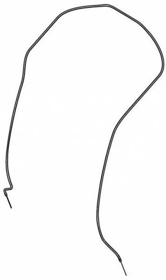 Гальмівний трос 50192016 (Chariot Sport) (TH 50192016)