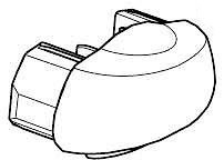 Заглушка поперечки 54598 (SmartRack XT 730402; 730404) (TH 54598)