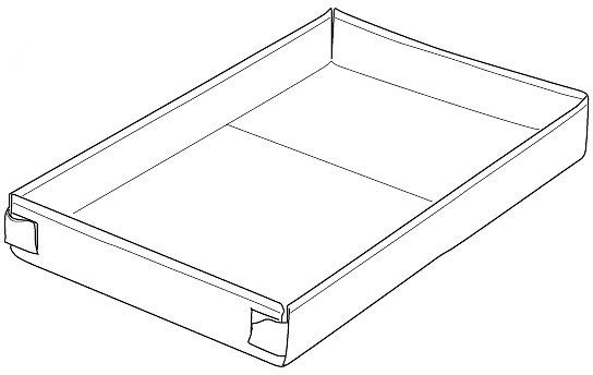 Лоток 54798 (Courier Dog Trailer Kit) (TH 54798)