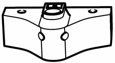 Основа для колеса 40105230 (Coaster XT) (TH 40105230)