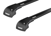 Багажник на інтегровані рейлінги Thule Wingbar Edge Black для Jeep Compass (mkI) 2011-2016 (TH 9592B-3097)