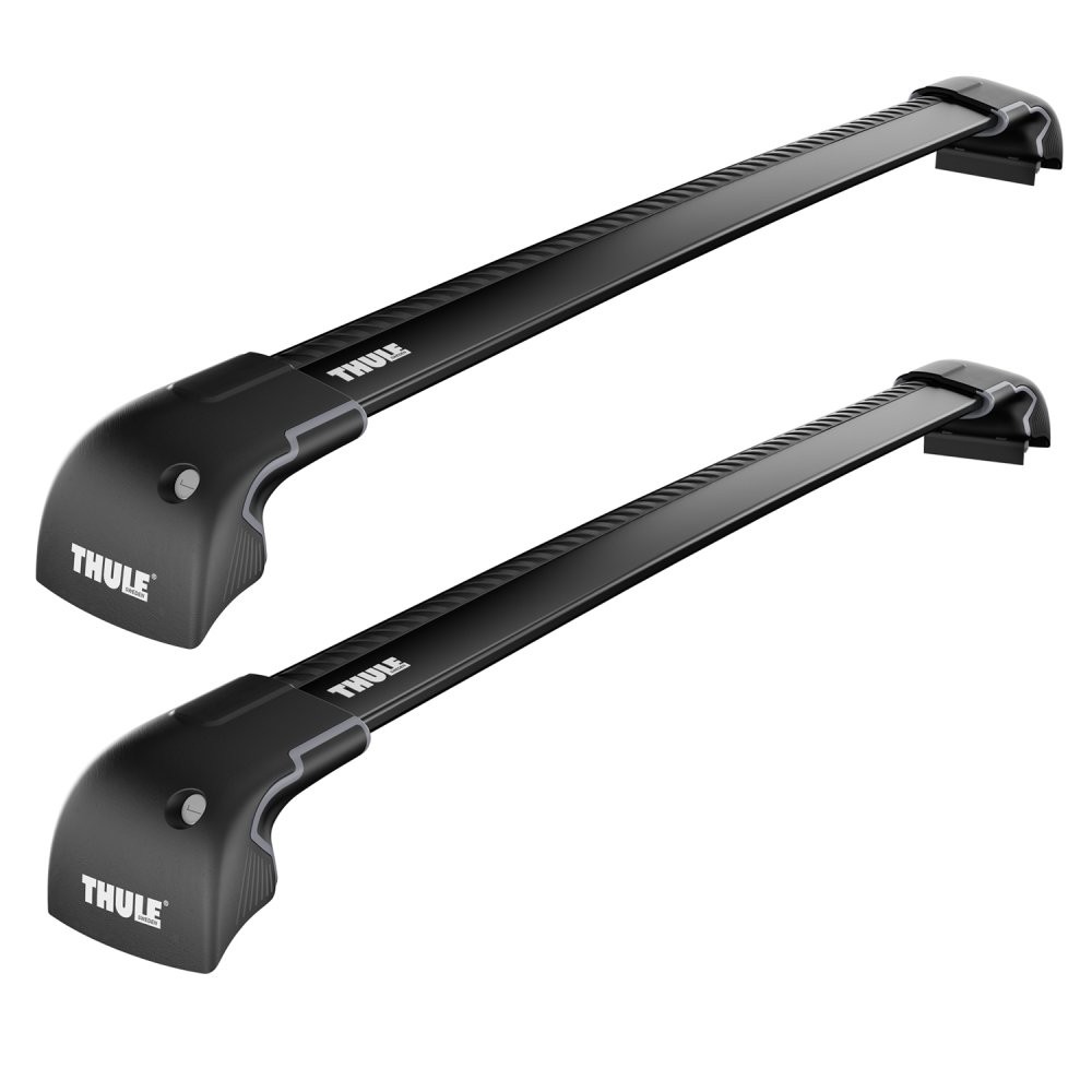 Багажник на інтегровані рейлінги Thule Wingbar Edge Black для Jeep Compass (mkI) 2011-2016 (TH 9592B-3097)