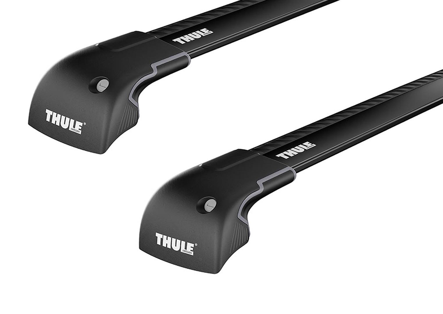 Багажник на інтегровані рейлінги Thule Wingbar Edge Black для Toyota Fortuner (mkII) 2016→ (TH 9592B-4071)