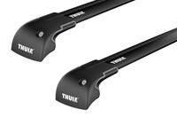 Багажник на інтегровані рейлінги Thule Wingbar Edge Black для Toyota Fortuner (mkII) 2016→ (TH 9592B-4071)