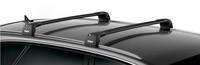 Багажник на інтегровані рейлінги Thule Wingbar Edge Black для Toyota Fortuner (mkII) 2016→ (TH 9592B-4071)