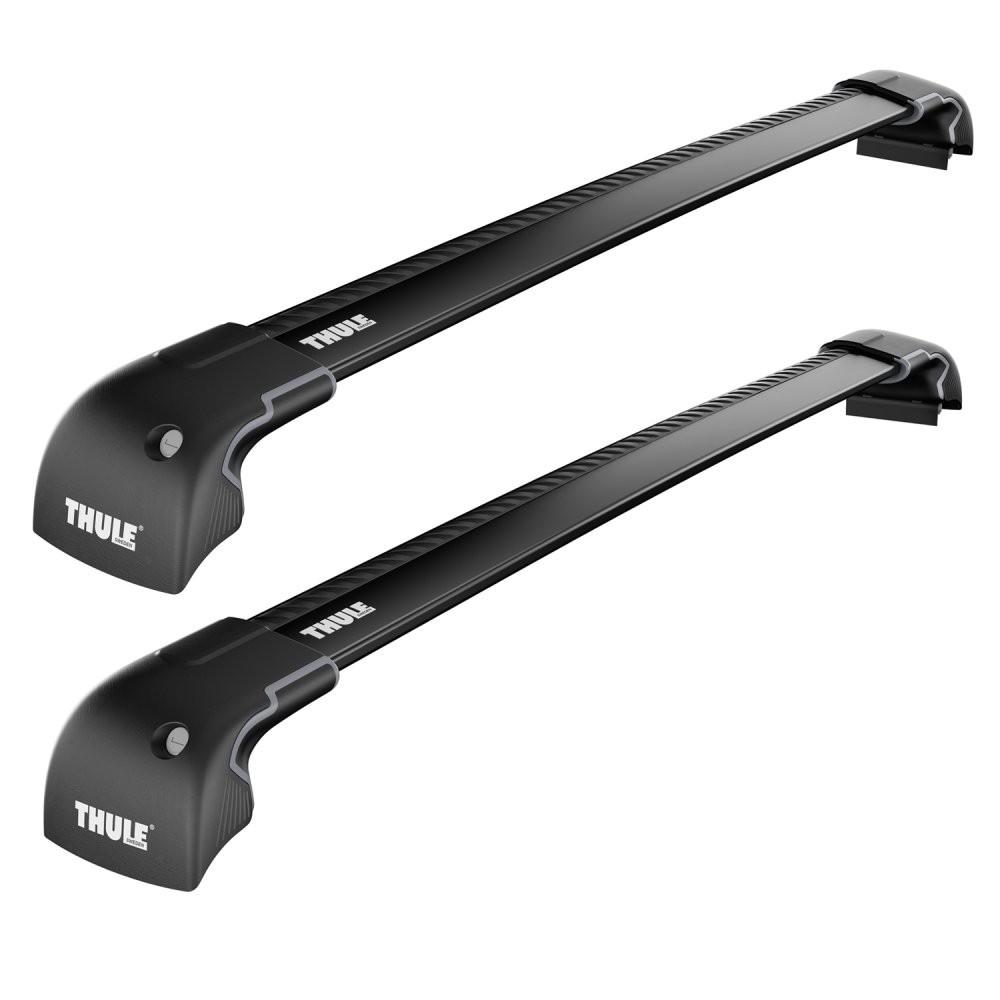 Багажник на інтегровані рейлінги Thule Wingbar Edge Black для Toyota Fortuner (mkII) 2016→ (TH 9592B-4071)