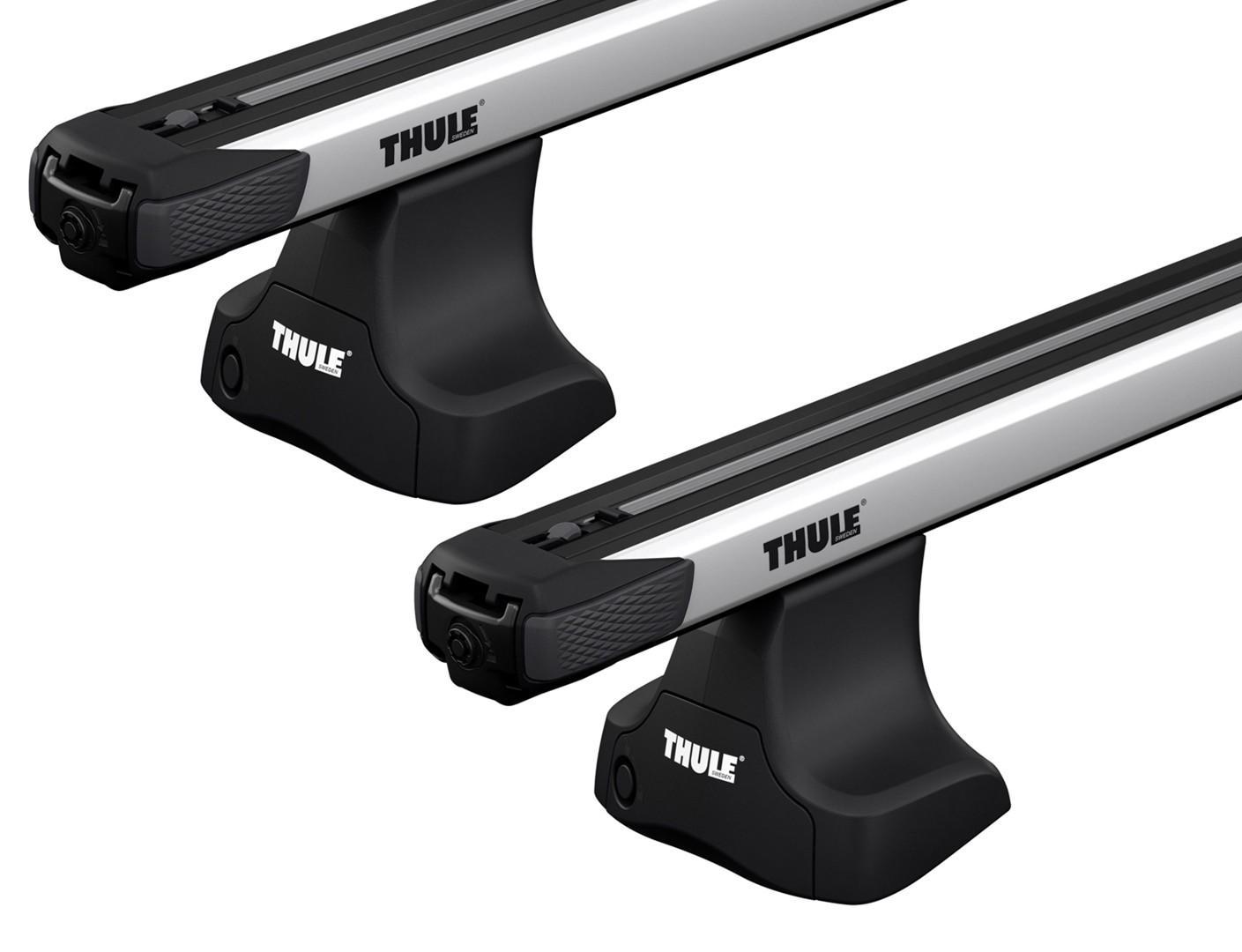 Багажник на гладкий дах Thule Slidebar для Nissan Tiida (mkII) (C11) (хетчбек) 2004-2012 (TH 892-754-1376)