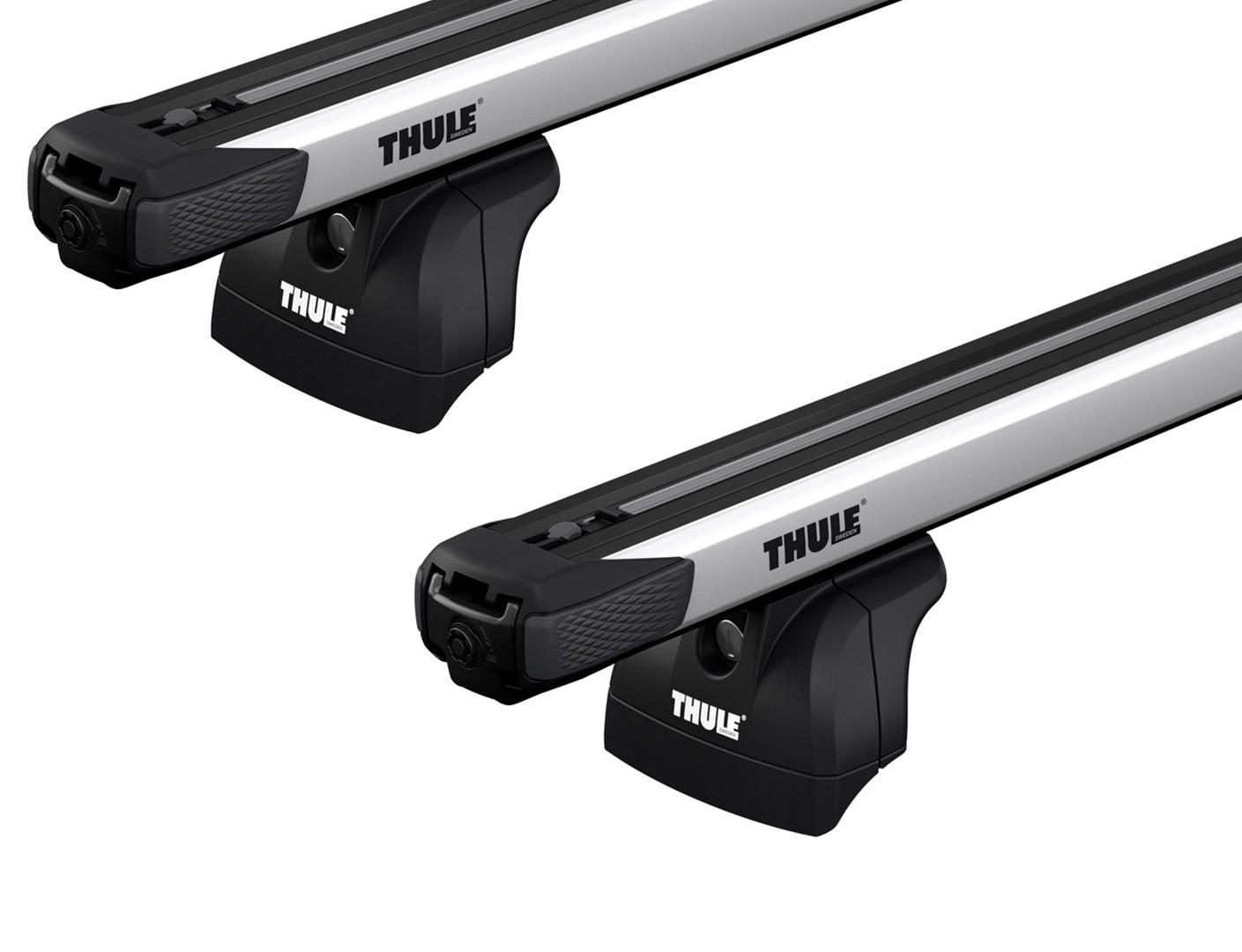 Багажник на інтегровані рейлінги Thule Slidebar для Volvo V40 (mkII) (Cross Country) 2012-2019 (TH 891-753-4033)