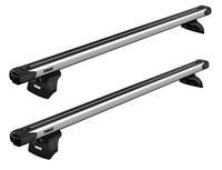 Багажник на інтегровані рейлінги Thule Slidebar для Kia Carnival (mkIII) 2014-2020 (TH 892-753-4057)