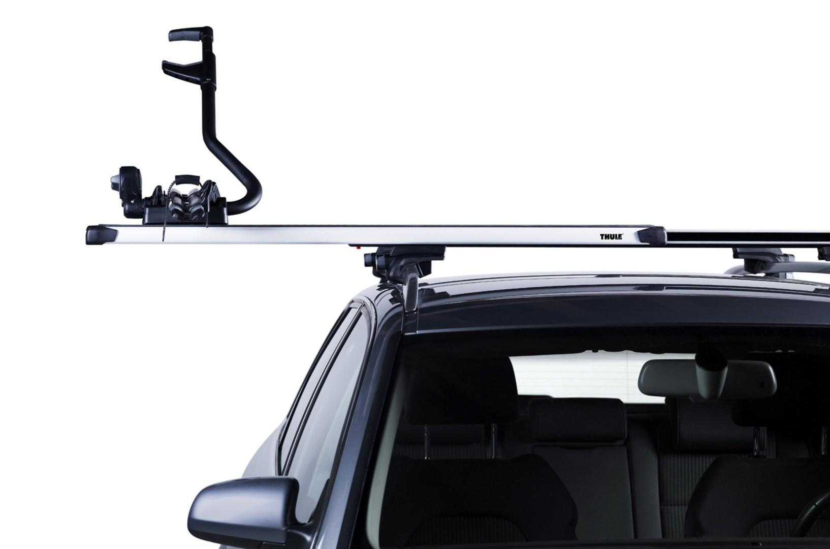 Багажник в штатні місця на рейлінге Thule Slidebar для Acura MDX (mkIII) 2014-2020; Honda Pilot (mkIII) 2016→ (TH 892-753-3132)
