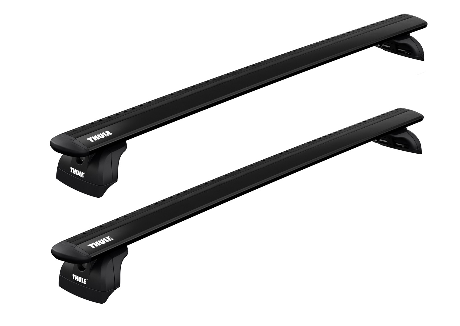Багажник на інтегровані рейлінги Thule Wingbar Evo Rapid Black для Renault Koleos (mkII) 2016→ (TH 7112B-753-4079)