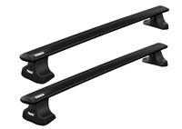 Багажник на гладкий дах Thule Wingbar Evo Rapid Black для Nissan Sentra (mkVII) (B17) (седан) 2013-2019 (TH 7113B-754-1732)