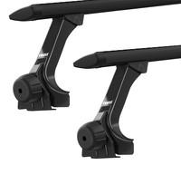Багажник на водостоки (20см) Thule Wingbar Evo Black (1.35 м) (TH 7114B-9522)