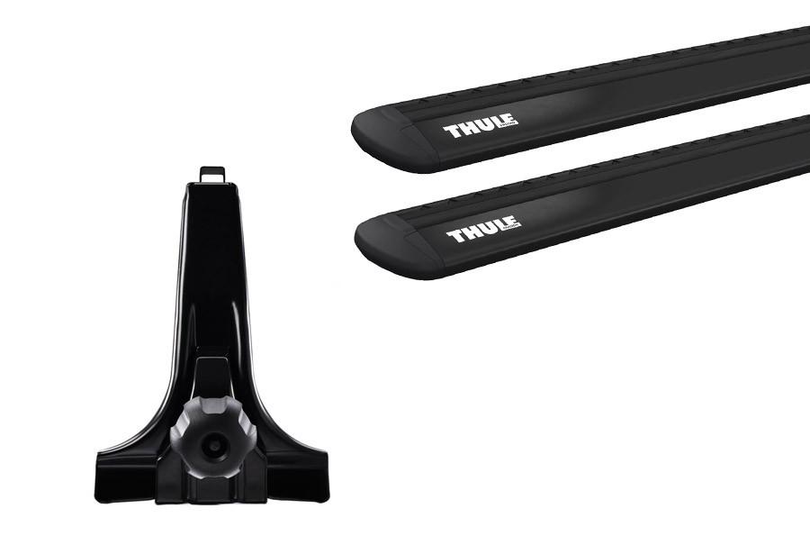 Багажник на водостоки (20см) Thule Wingbar Evo Black (1.35 м) (TH 7114B-9522)