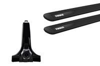 Багажник на водостоки (20см) Thule Wingbar Evo Black (1.35 м) (TH 7114B-9522)