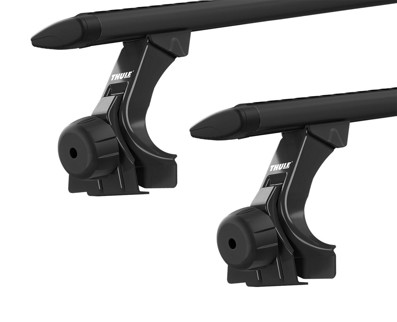 Багажник на водостоки (15см) Thule Wingbar Evo Black (1.50 м) (TH 7115B-9512)