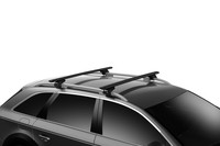 Багажник на рейлінги Thule Wingbar Evo Black (1.18 м) (TH 7112B-7104)