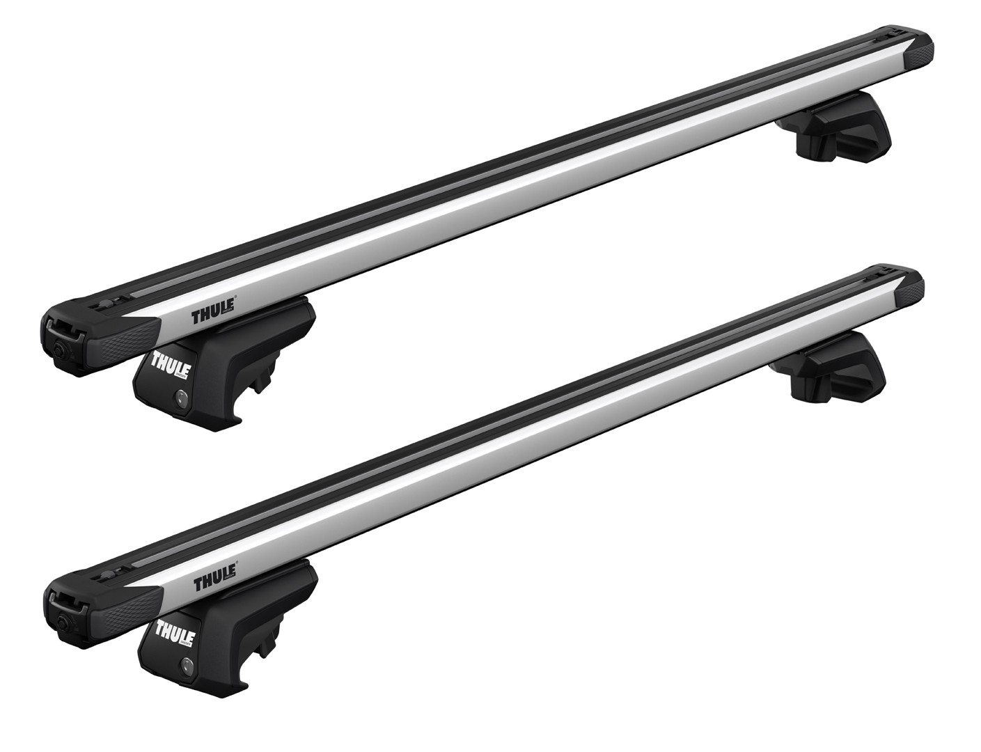 Багажник на рейлінги Thule Slidebar Evo (1.62 м) (TH 893-7104)