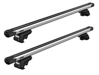 Багажник на рейлінги Thule Slidebar Evo (1.62 м) (TH 893-7104)
