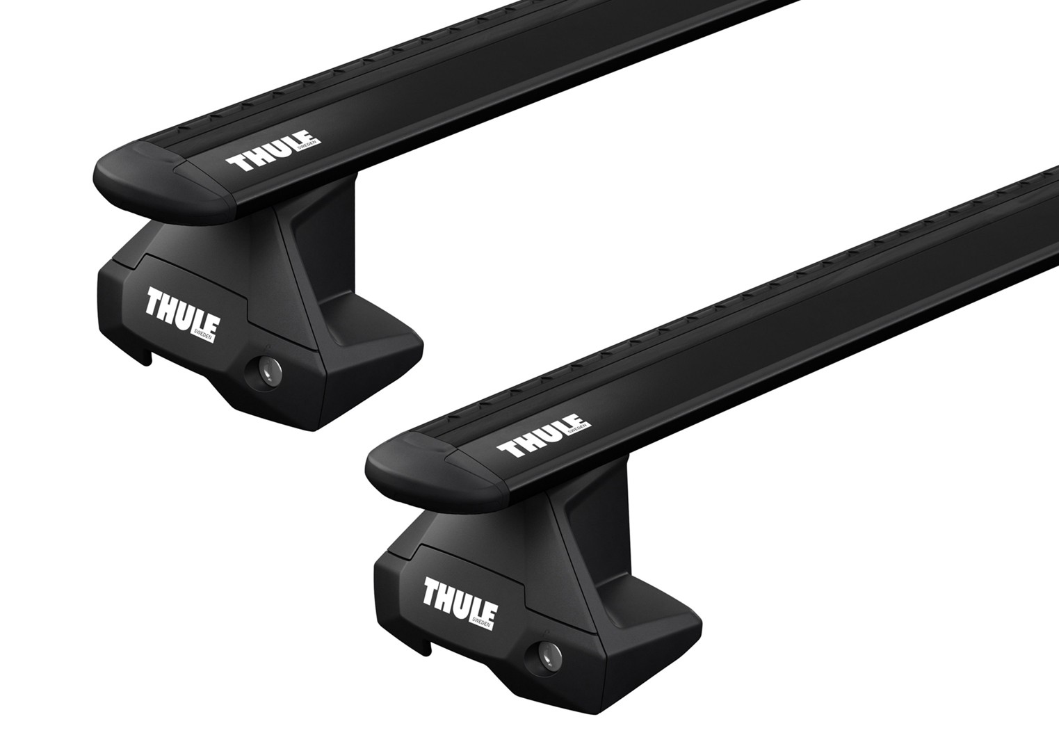 Багажник на гладкий дах Thule Wingbar Evo Black для Nissan Micra (mkIV) (K13) 2010-2016 (TH 7111B-7105-5169)