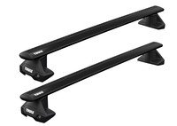 Багажник на гладкий дах Thule Wingbar Evo Black для Nissan Micra (mkIV) (K13) 2010-2016 (TH 7111B-7105-5169)