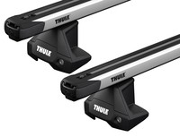 Багажник на гладкий дах Thule Slidebar Evo для Nissan Micra (mkIV) (K13) 2010-2016 (TH 891-7105-5169)
