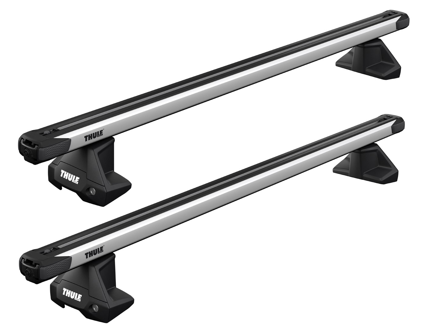 Багажник на гладкий дах Thule Slidebar Evo для Kia Cerato (mkIV) (ліфтбек) 2018→ (TH 892-7105-5221)