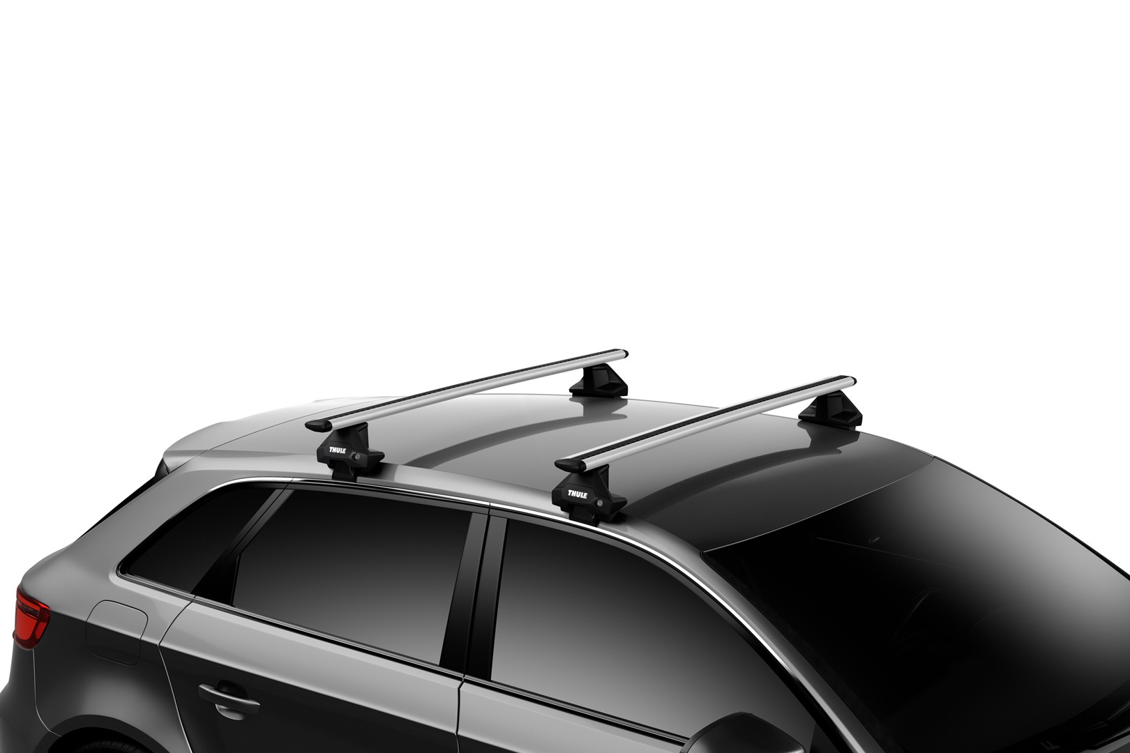 Багажник на гладкий дах Thule Wingbar Evo для Renault Clio (mkV) (хетчбек) 2019→ (TH 7113-7105-5231)