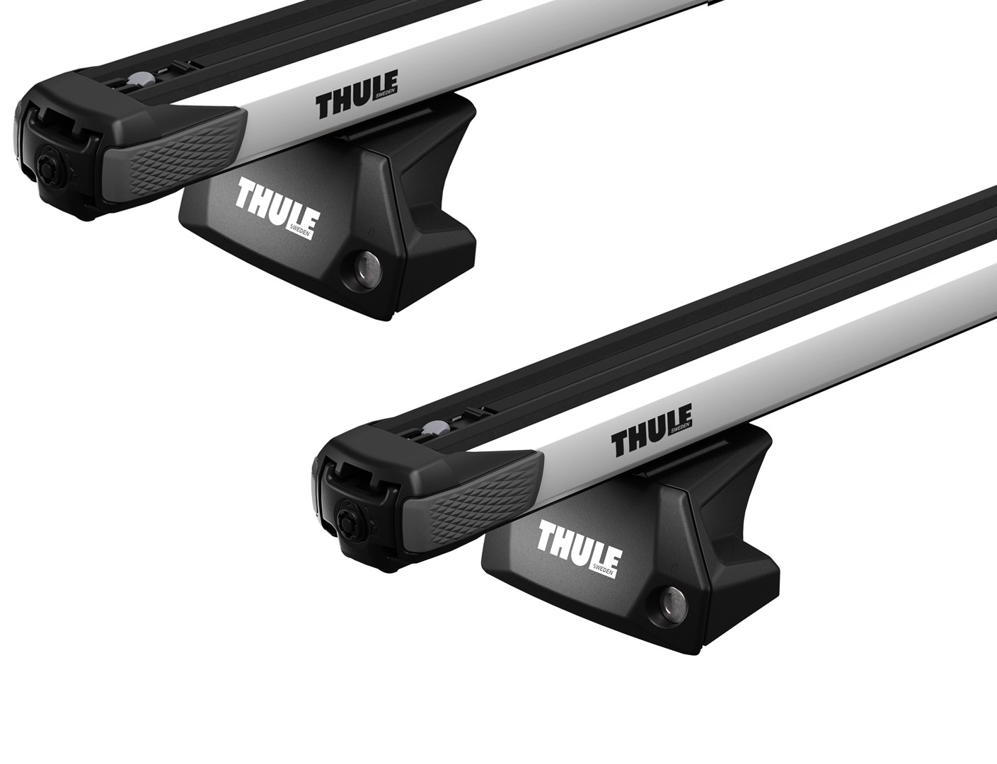 Багажник на інтегровані рейлінги Thule Slidebar Evo для Ford Focus (mkIV) (Active) (хетчбек) 2019→ (TH 891-7106-6079)