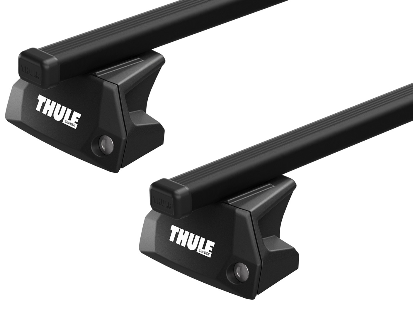 Багажник на інтегровані рейлінги Thule Squarebar Evo для Audi Q8/SQ8/RS Q8 (mkI) 2018→ (TH 7123-7106-6089)