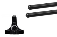 Багажник на водостоки (15см) Thule Squarebar Evo для Suzuki Every (mkX); Mazda Scrum (mkI) 2005→ (TH 7123-9512)