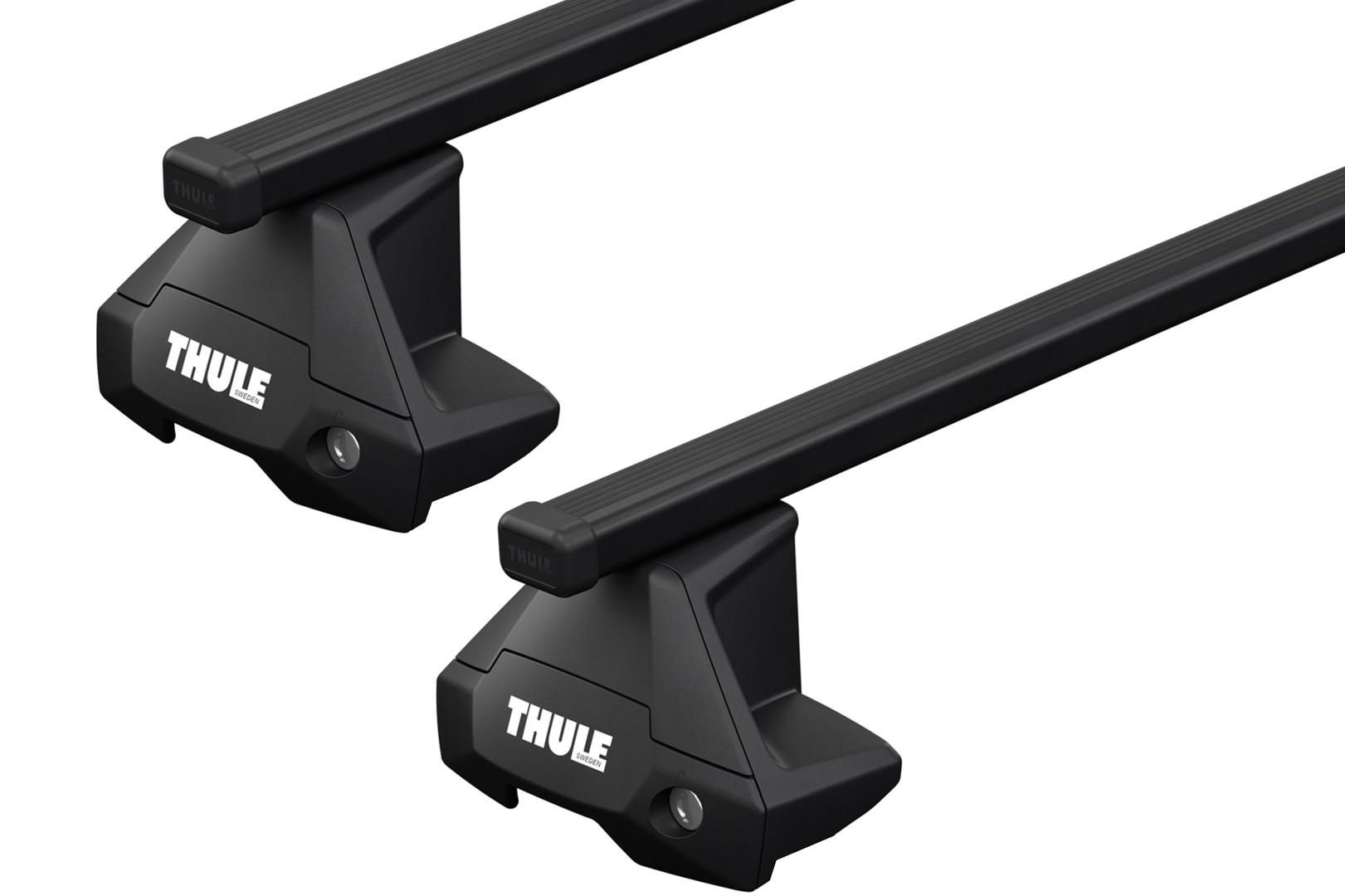 Багажник на гладкий дах Thule Squarebar Evo для Nissan Note (mkIII) 2020→ (TH 7123-7105-5244)
