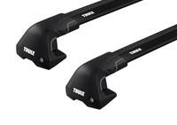 Багажник на гладкий дах Thule Wingbar Edge Black для Audi e-tron (mkI) (Sportback) 2019→ (TH 7215B-7215B-7205-6046)