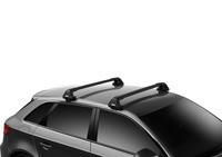 Багажник на гладкий дах Thule Wingbar Edge Black для Audi e-tron (mkI) (Sportback) 2019→ (TH 7215B-7215B-7205-6046)