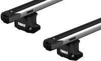 Багажник в штатні місця в рейлінге Thule Slidebar Evo для Toyota Highlander (mkIII) 2013-2020 (TH 892-7107-7013)