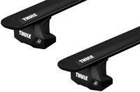 Багажник в штатні місця в рейлінге Thule Wingbar Evo Black для Peugeot 5008 (mkI) 2009-2016 (TH 7114B-7107-7045)