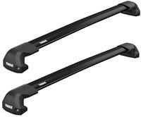 Багажник в штатні місця в рейлінге Thule Wingbar Edge Black для Peugeot 5008 (mkI) 2009-2016 (TH 7216B-7215B-7206-7045)