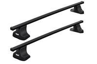 Багажник на гладкий дах Thule Squarebar Evo Rapid для Hyundai Santa Fe (mkI) 2000-2006 (TH 7124-754-1215)