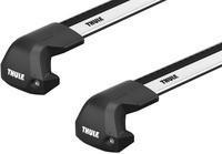 Багажник в штатні місця на рейлінге Thule Wingbar Edge для Toyota Highlander (mkIV) 2019→ (TH 7215-7215-7207-7100)