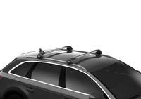 Багажник на інтегровані рейлінги Thule Wingbar Edge для Suzuki Grand Vitara (mkIII) 2005-2017 (TH 7214-7213-7206-6138)