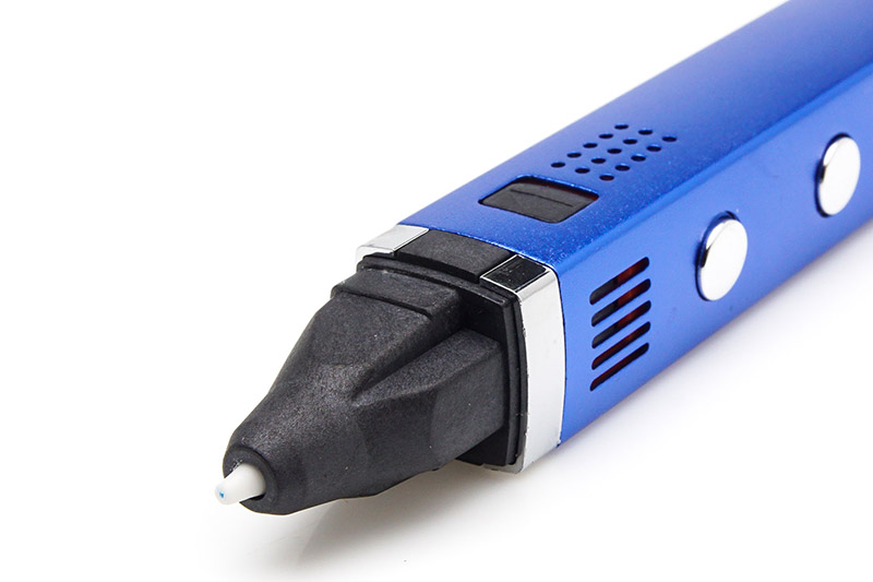 3д ручка MyRiwell 3 RP100C Blue + 30 м пластика + трафарети